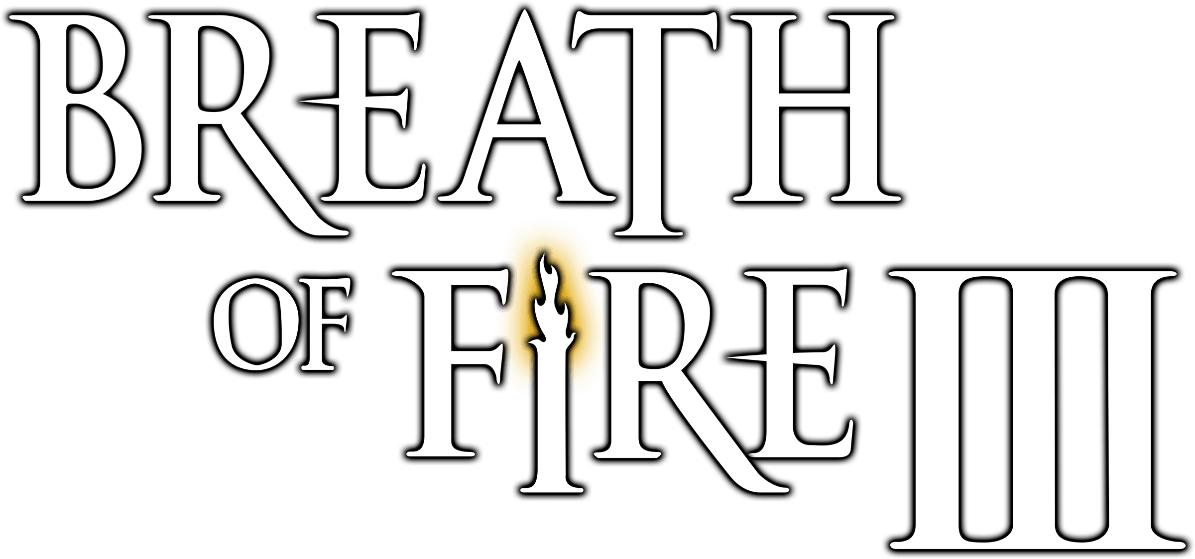 Breath of Fire 3 логотип